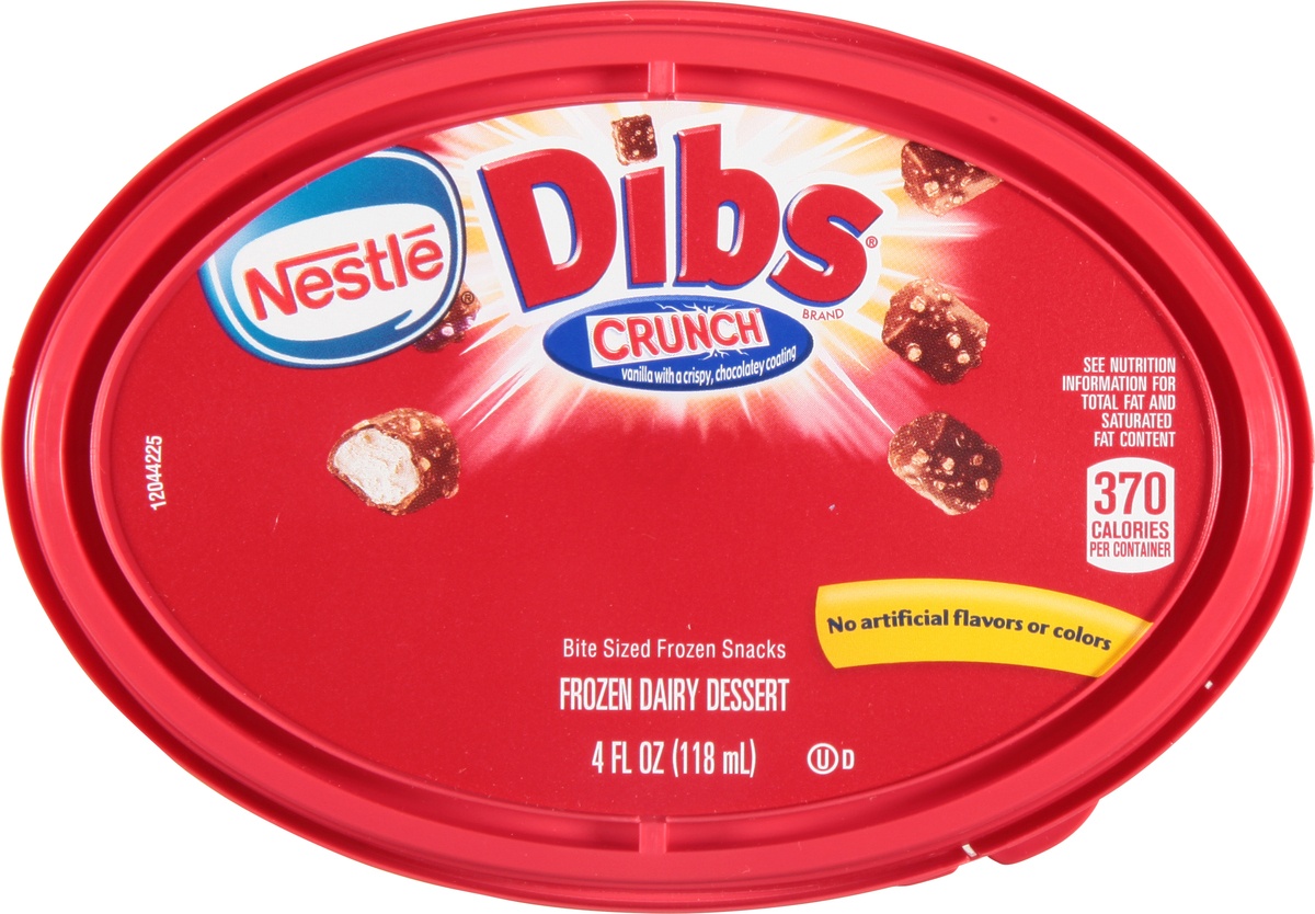 slide 6 of 11, Nestlé Dibs Crunch Frozen Dairy Dessert, 4 fl oz