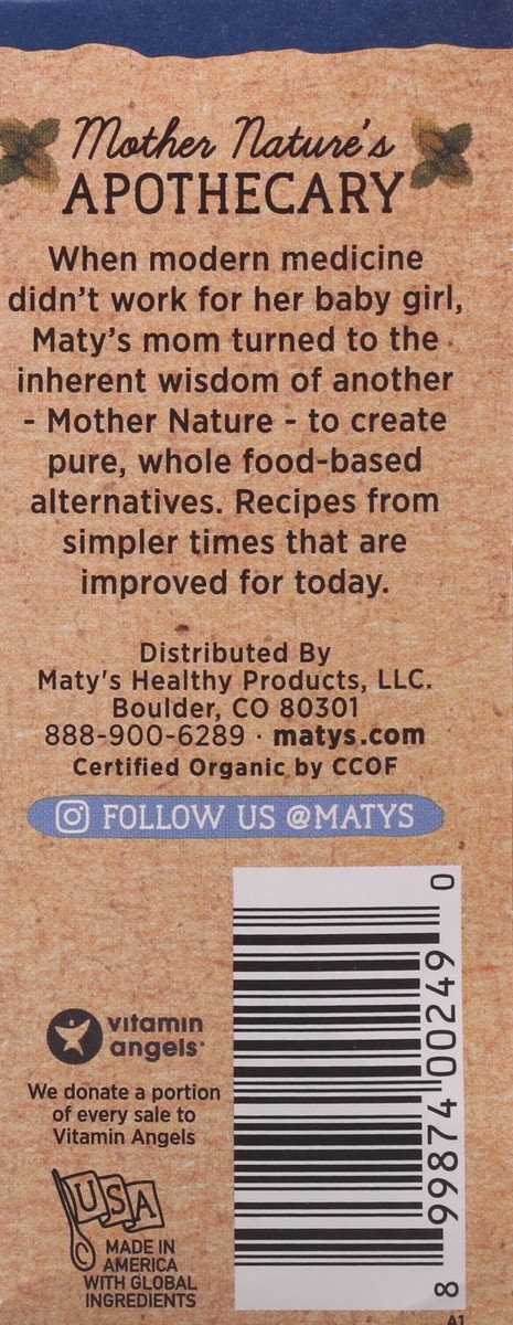 slide 14 of 14, Maty's Organic Day & Night Value Pack Baby Cough Syrup 4 oz, 4 oz