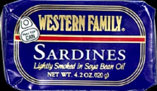 slide 1 of 1, Western Family Sardines In Oil, 4.2 oz