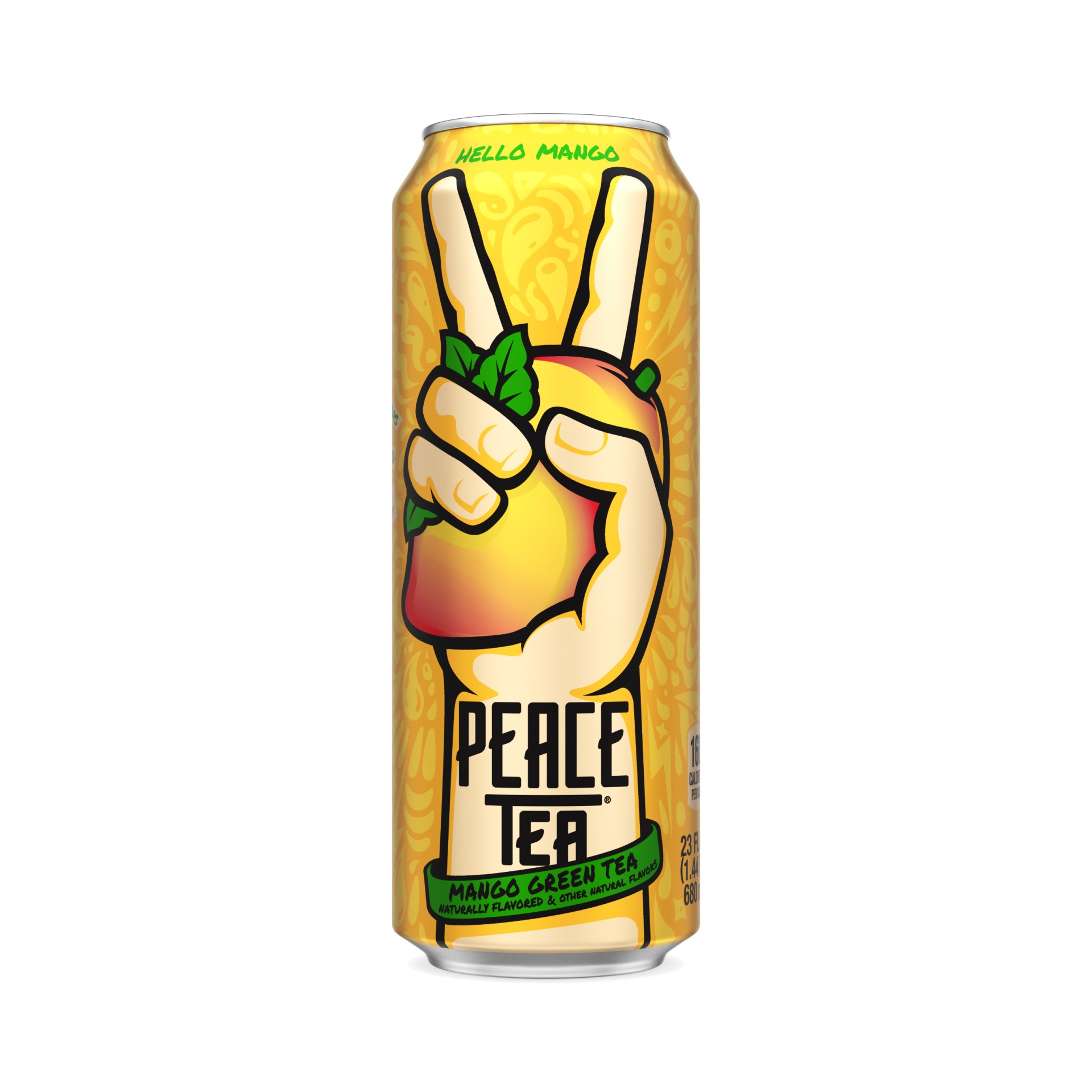 slide 5 of 12, Peace Tea Hello Mango Green Tea, 23 fl oz