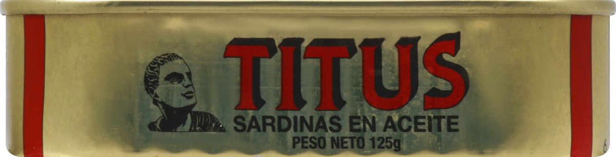 slide 4 of 6, Titus Vegetable Oil Sardines, 125 gram