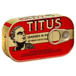 Titus Vegetable Oil Sardines