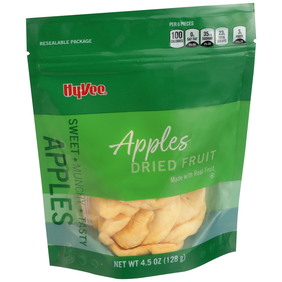 slide 6 of 8, Hy-vee Apples Dried Fruit, 4.5 oz