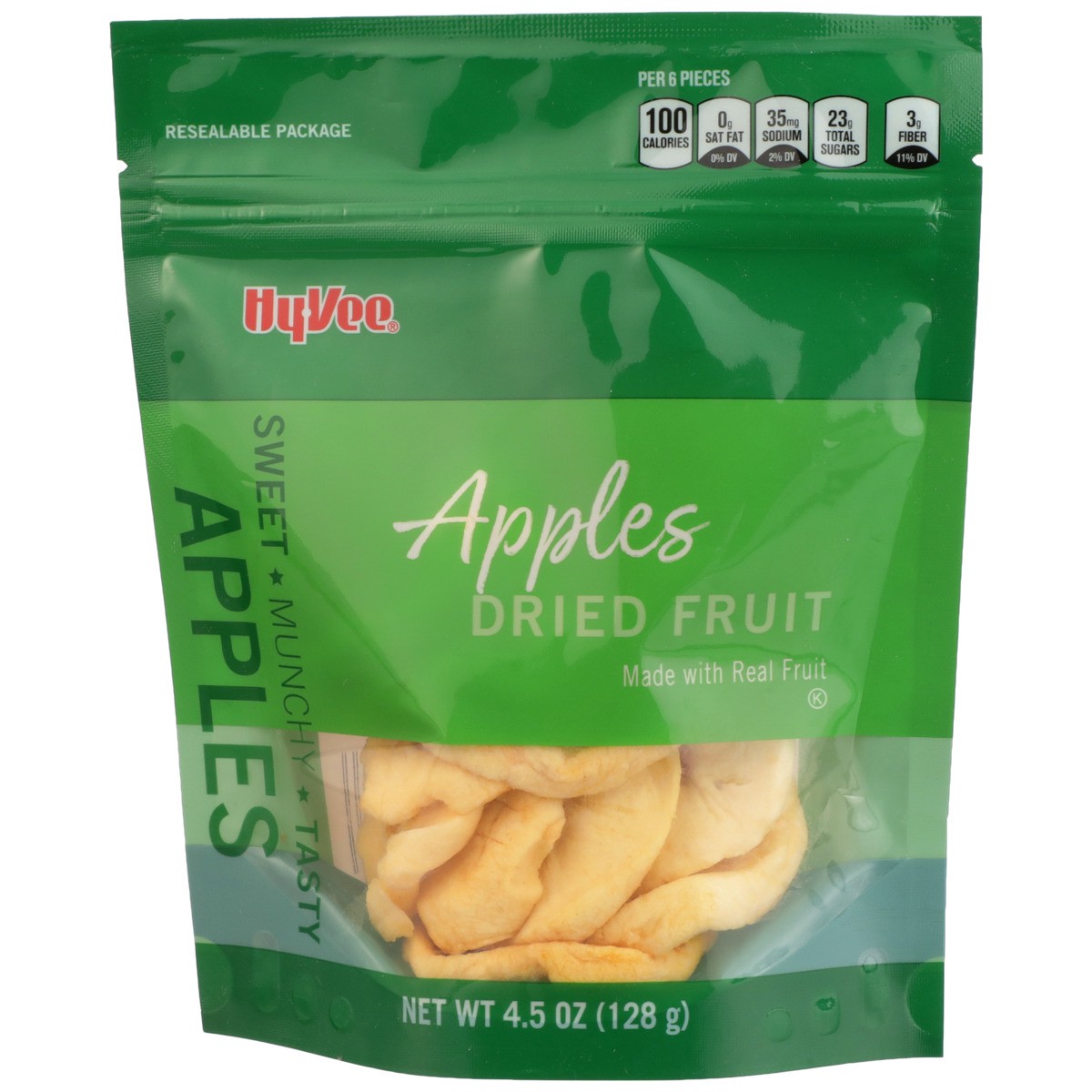 slide 8 of 8, Hy-vee Apples Dried Fruit, 4.5 oz