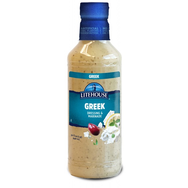 slide 1 of 1, Litehouse Greek Vinaigrette Dressing, 32 oz