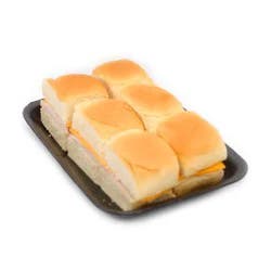Sandwich Roll Turkey & Cheddar 6 Count
