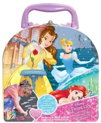 Disney Princess Chalk In Carrying Case