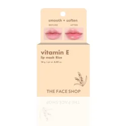 The Face Shop Vitamin E Lip Mask - Rice, 0.49 oz