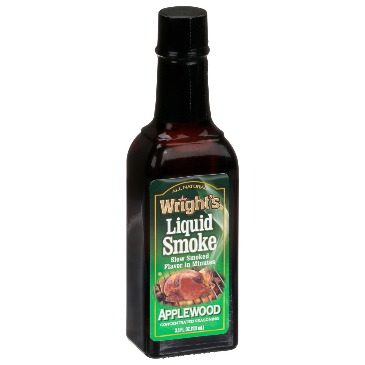 slide 4 of 14, Wright's Liquid Smoke Applewood Concentrated Seasoning 3.5 fl oz, 3.5 fl oz