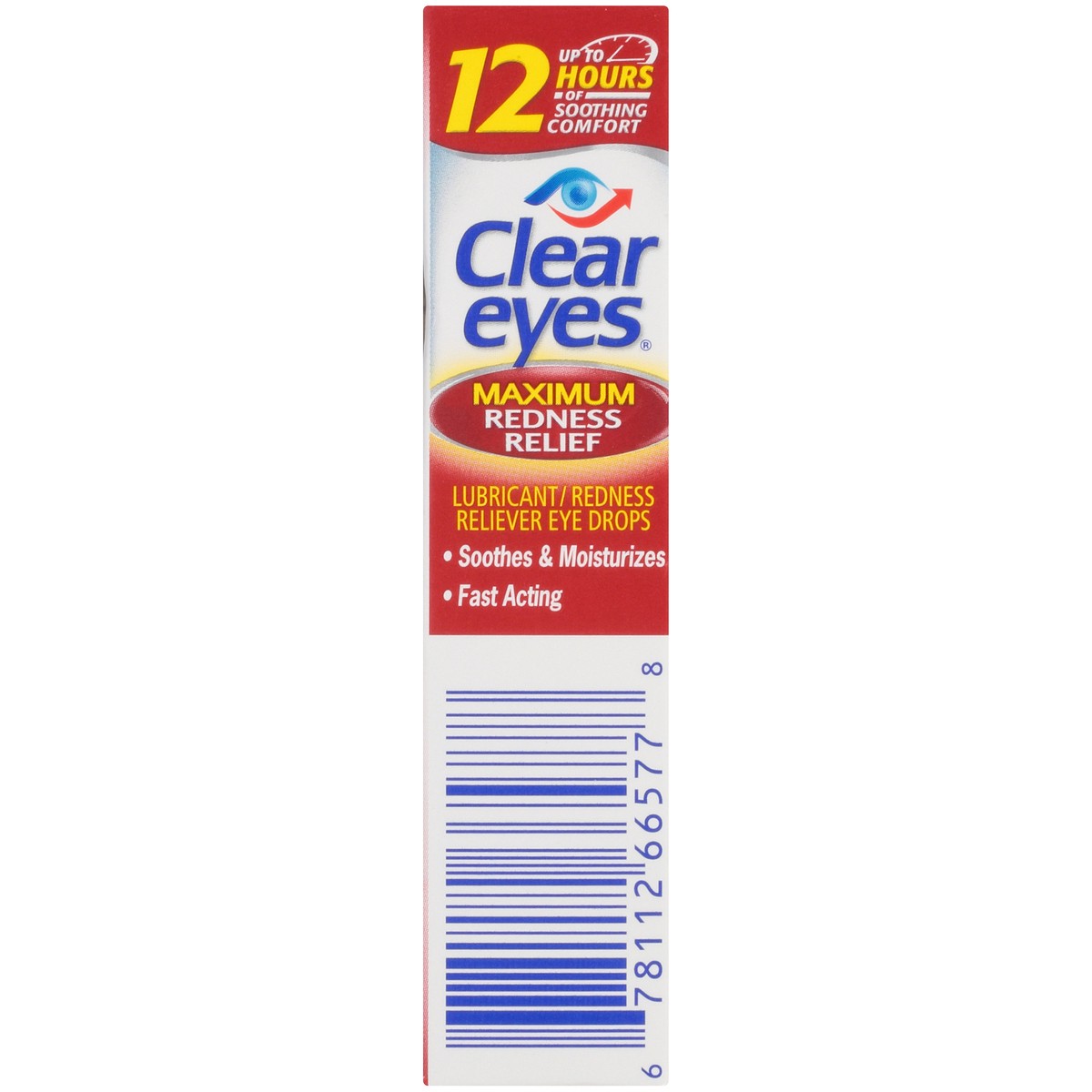 slide 8 of 10, Clear Eyes Maximum Strength Eye Drops for Redness Relief, Dryness, Burning, & Irritation - 0.5 fl oz, 0.5 fl oz