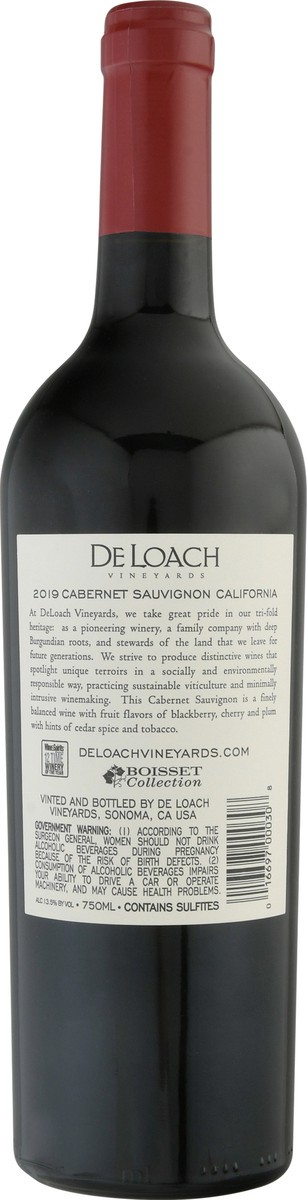 slide 2 of 11, DeLoach Cabernet Sauvingnon 750 Ml, 750 ml