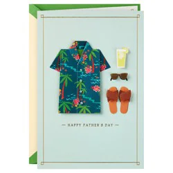 Hallmark Signature Fathers Day Card (Hawaiian Shirt) #9