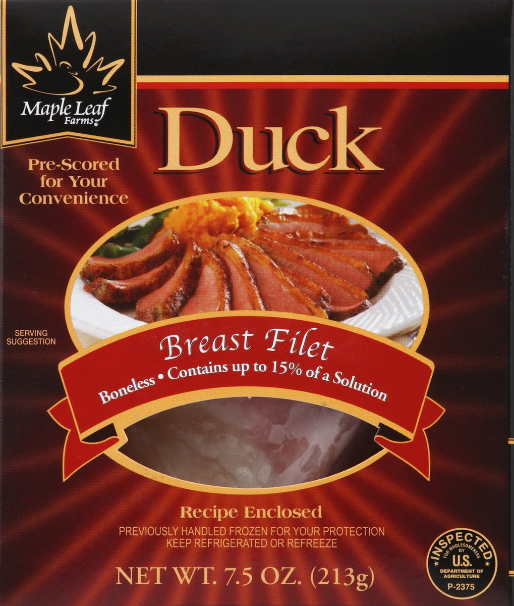 slide 1 of 4, Maple Leaf Farms Duck 7.5 oz, 7.5 oz