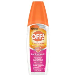 OFF! FamilyCare Insect Repellent III, Tropical Fresh, Non-Greasy Bug Spray, 6 oz