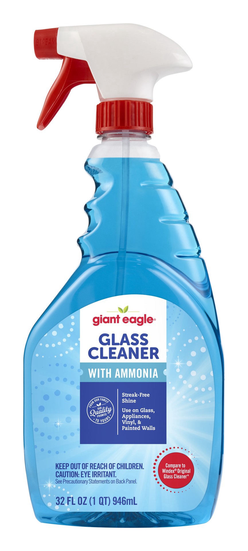 slide 1 of 1, Ge Glass Cleaner Trigger, 32 oz