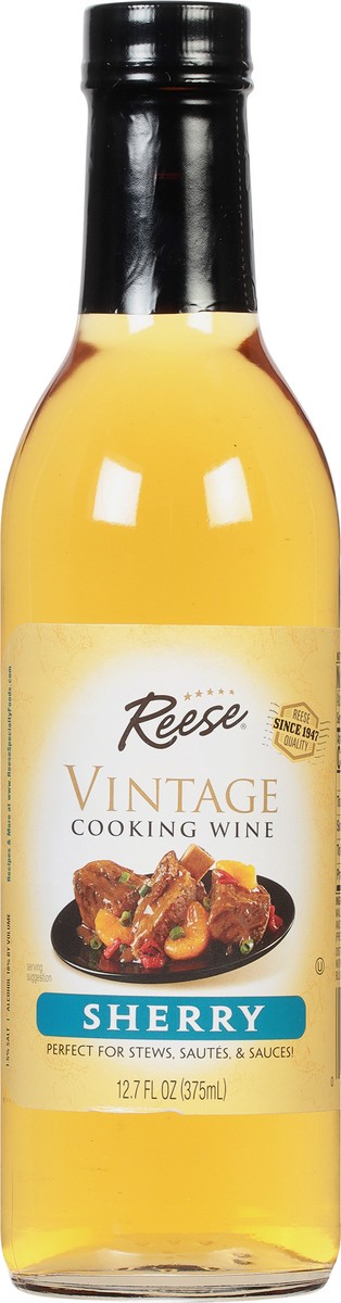 slide 6 of 9, Reese Vintage Sherry Cooking Wine 12.7 fl oz, 12.7 fl oz