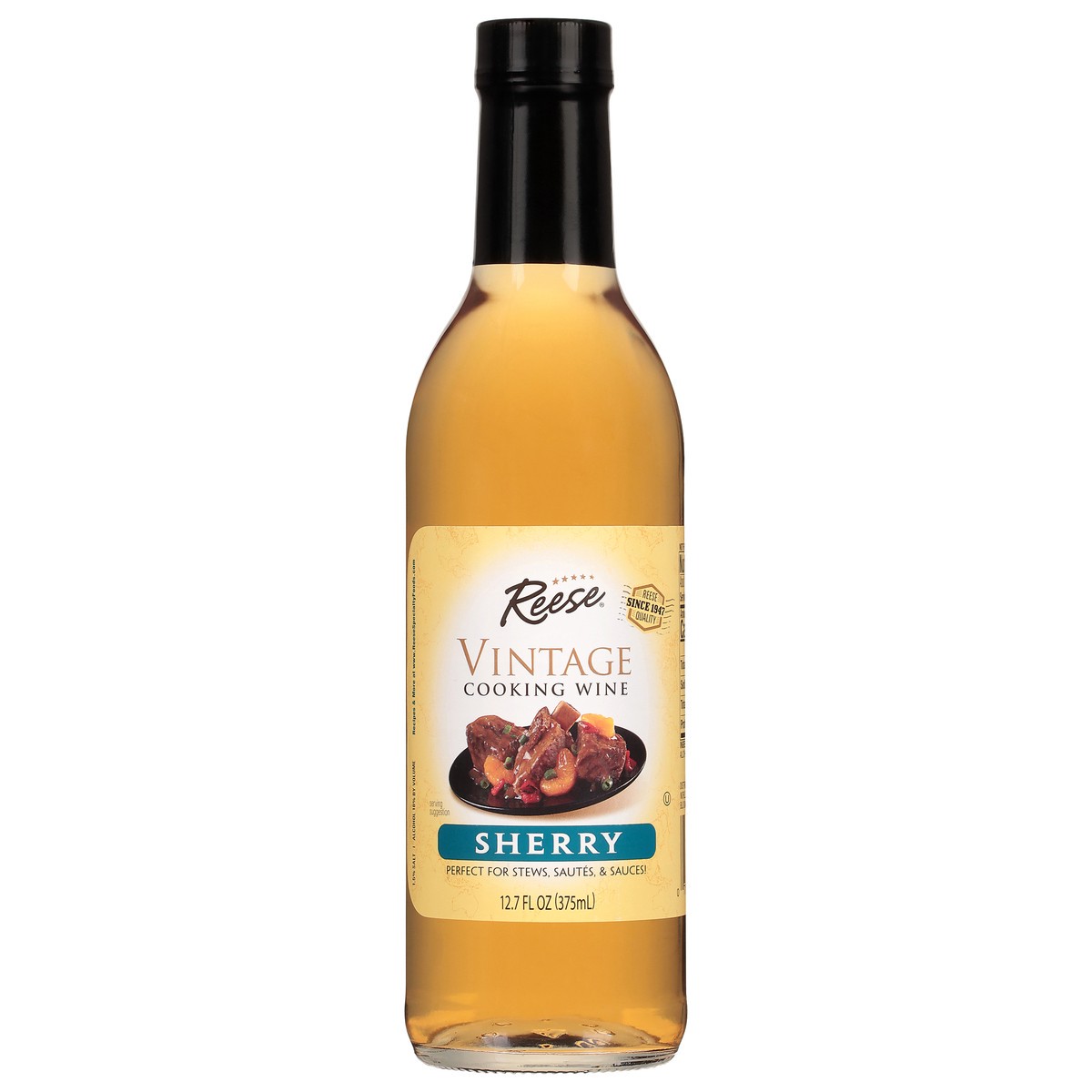 slide 1 of 9, Reese Vintage Sherry Cooking Wine 12.7 fl oz, 12.7 fl oz