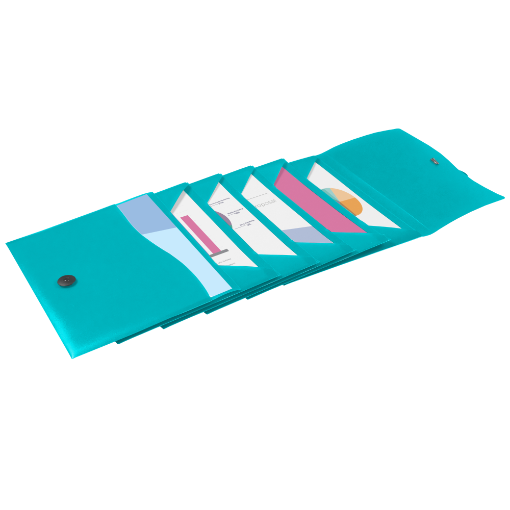 slide 1 of 1, Avery Expanding File Folder Organizer, 6 ct