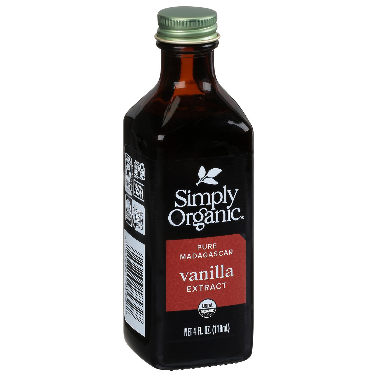 slide 5 of 9, Simply Organic Pure Madagascar Vanilla Extract 4 fl oz, 4 oz