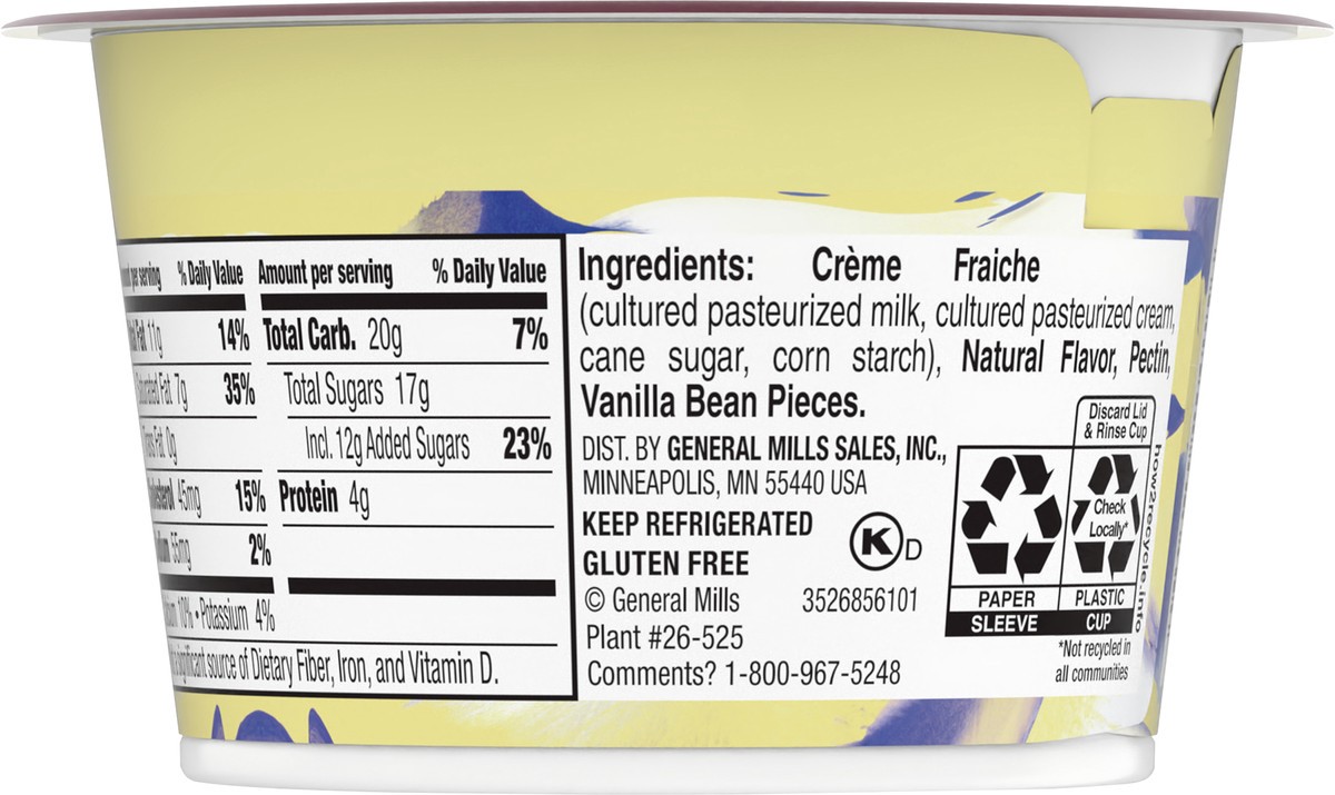 slide 9 of 11, Häagen-Dazs Haagen Dazs Cultured Cream Yogurt Style Snack, Vanilla Bean, 4 oz Cup, 4 oz