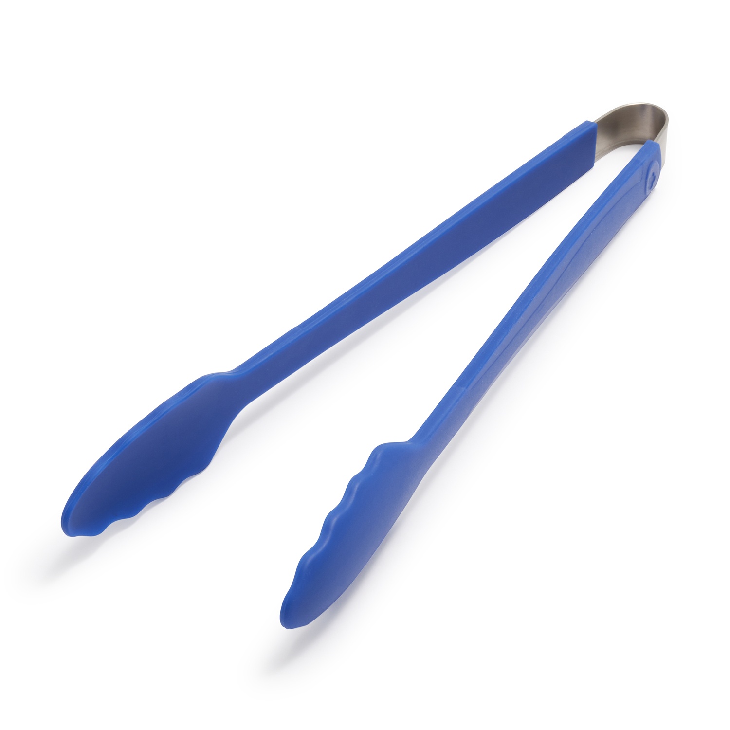 slide 1 of 1, Sur La Table Silicone Tongs, Blue, 12 in