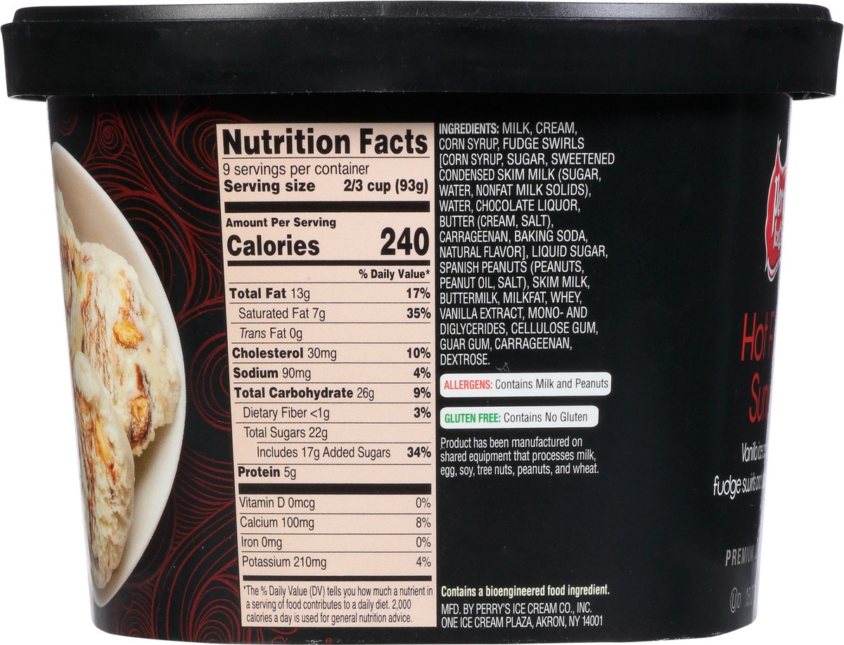slide 13 of 14, Perry's Ice Cream Premium Hot Fudge Sundae Ice Cream 1.5 qt, 1.5 qt