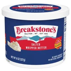 Breakstone's All Natural Salted Whipped Butter, 8 oz Cup