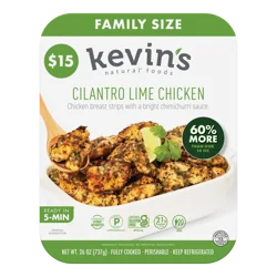 Kevin's Natural Foods Family-Size Cilantro Lime Chicken, 26 oz