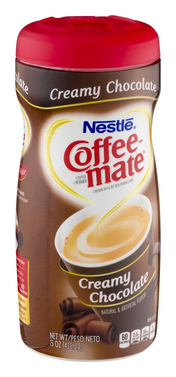 slide 8 of 8, Coffee mate Nestle Coffee mate Chocolate Creme Powder Coffee Creamer, 15 oz