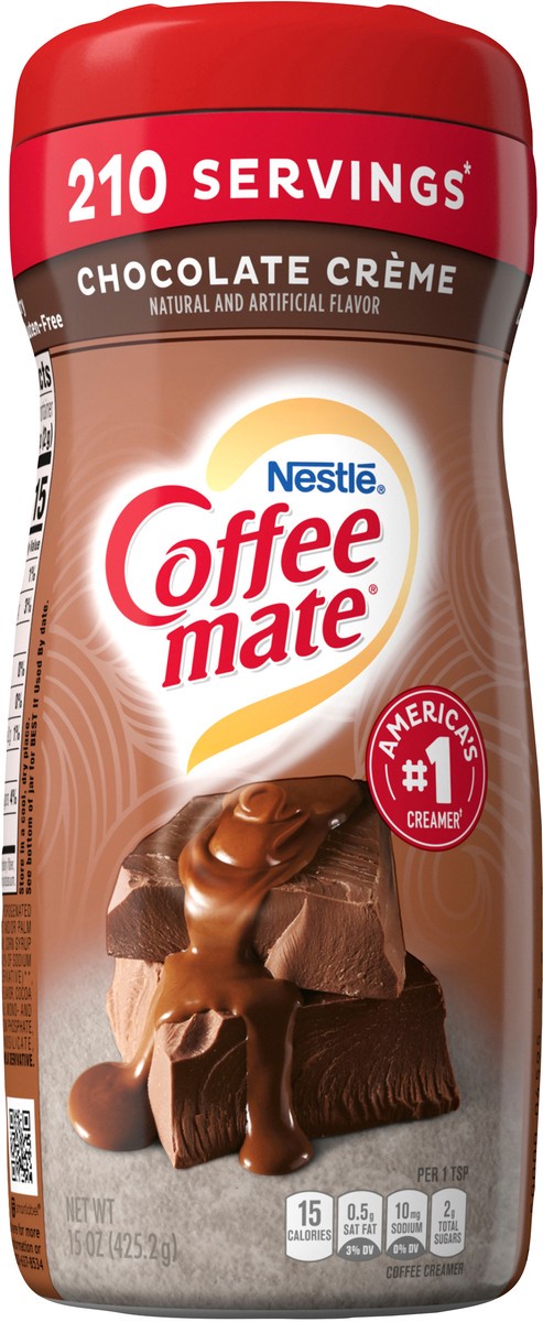 slide 5 of 8, Coffee mate Nestle Coffee mate Chocolate Creme Powder Coffee Creamer, 15 oz