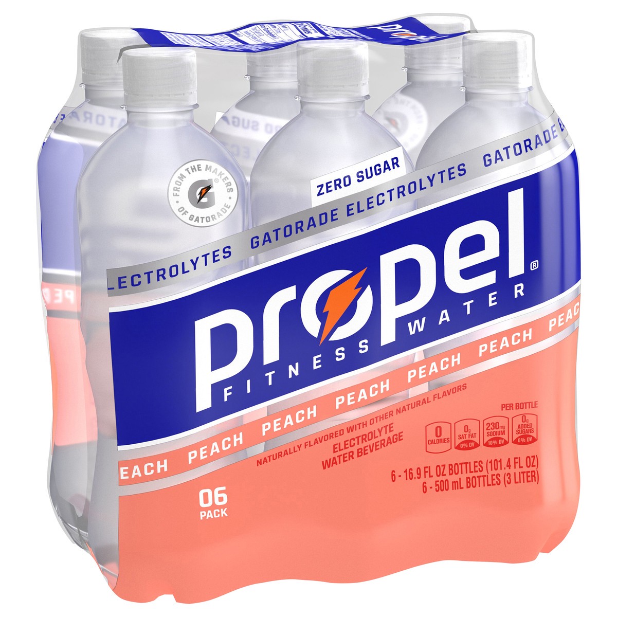 slide 2 of 4, Propel Thirst Quencher, Sports Drink, 6 ct; 16.9 fl oz