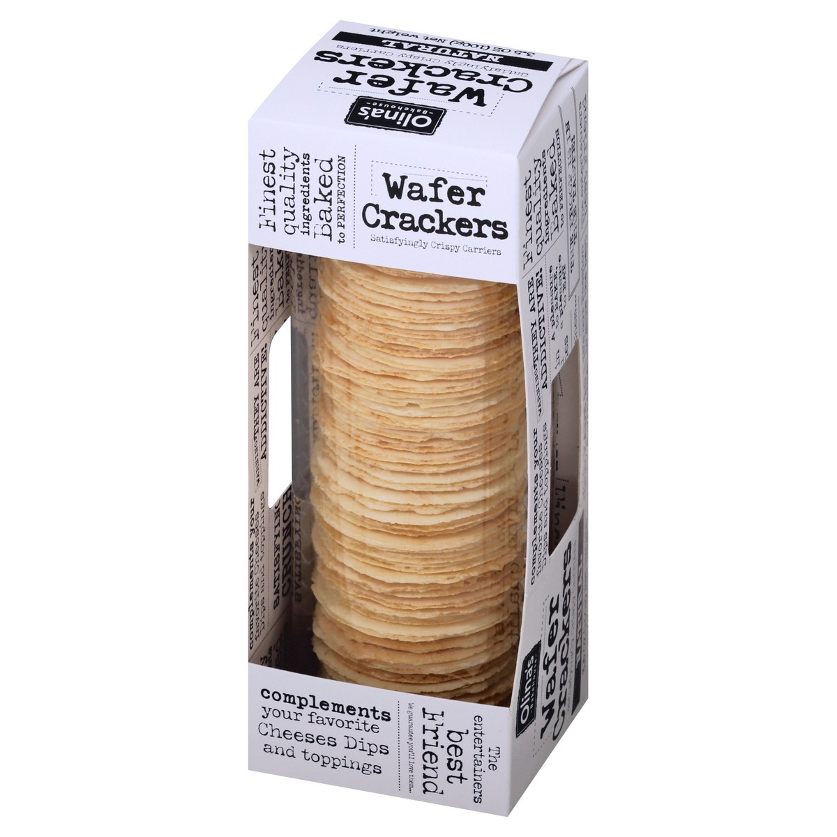 slide 2 of 9, Olina Bakehouse Natural Wafer Crackers, 1 ct