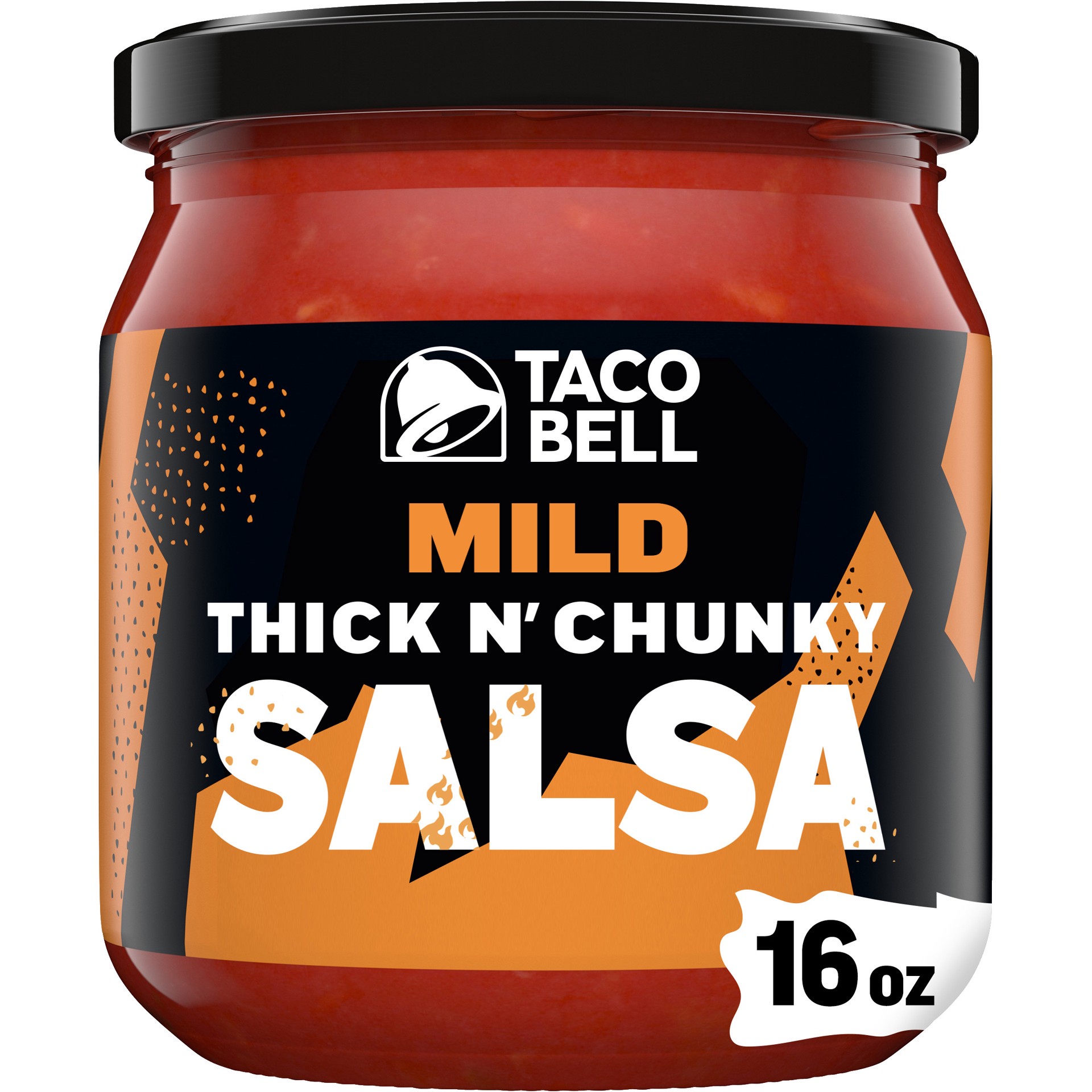 slide 1 of 11, Taco Bell Mild Thick N' Chunky Salsa, 16 oz Jar, 16 oz