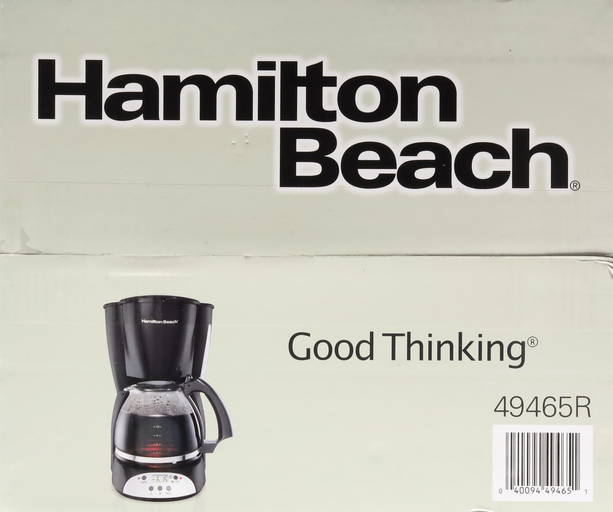 slide 7 of 11, Hamilton Beach 12 Cup Capacity Programmable Coffee Maker 1 ea, 1 ea