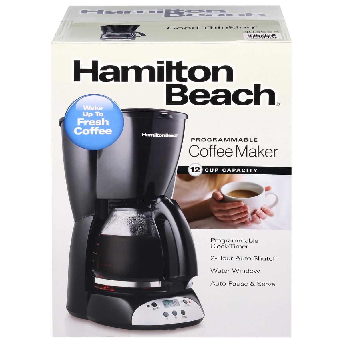 slide 1 of 11, Hamilton Beach 12 Cup Capacity Programmable Coffee Maker 1 ea, 1 ea