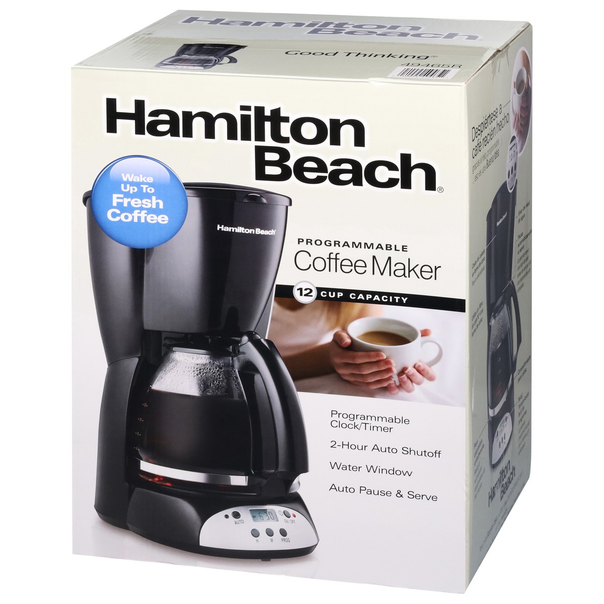 slide 9 of 11, Hamilton Beach 12 Cup Capacity Programmable Coffee Maker 1 ea, 1 ea