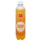 slide 1 of 1, Harris Teeter Sparkling Water Beverage - Orange Mango, 17 oz