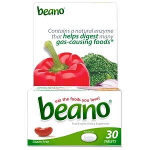 slide 1 of 1, Beano Food Enzyme Dietary Supplement Tablets, 30 ct