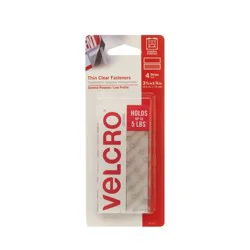 Velcro Brand Strips 3.5" Clear