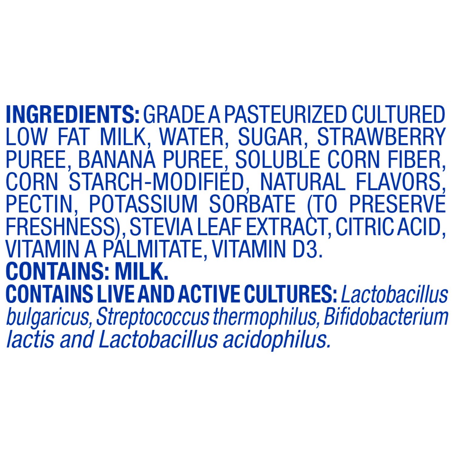 slide 15 of 16, LALA Strawberry Banana Yogurt Smoothie With Probiotics, 7 fl oz