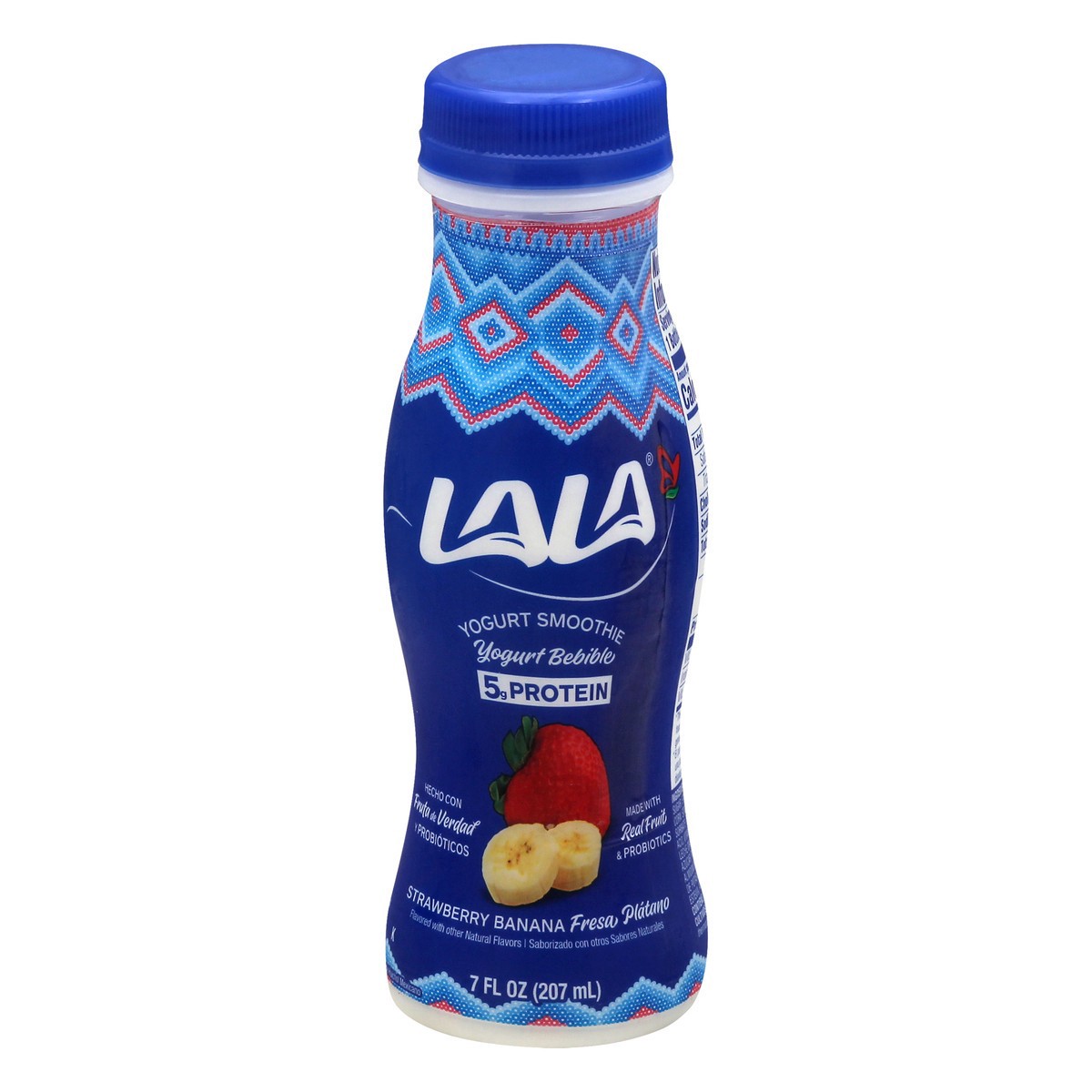 slide 10 of 16, LALA Strawberry Banana Yogurt Smoothie With Probiotics, 7 fl oz