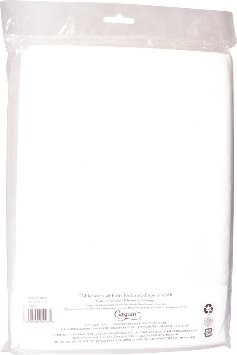 slide 4 of 12, Caspari Table Cover 1 ea, 1 ct