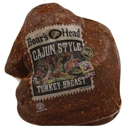 Boar's Head Bold Cajun-Style Smoked Oven-Roasted Turkey Breast, Custom Sliced