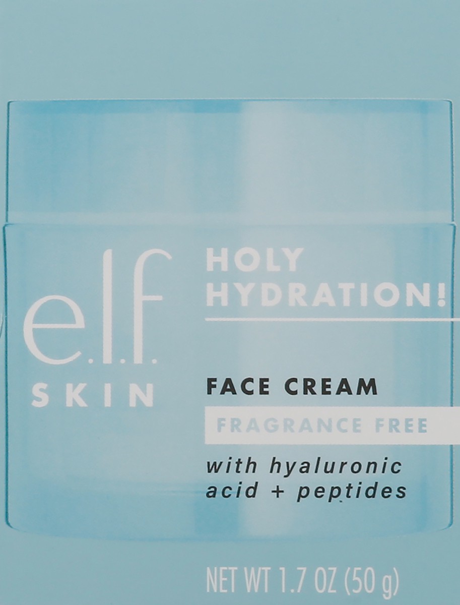 slide 13 of 13, e.l.f. Skin Holy Hydration Fragrance Free Face Cream 1.7 oz, 1.7 oz