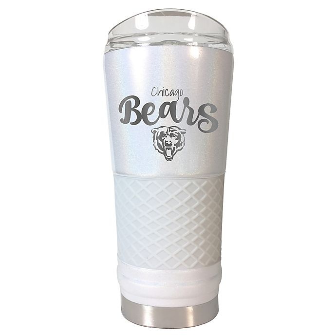 slide 1 of 1, NFL Chicago Bears Opal Draft Tumbler, 24 oz