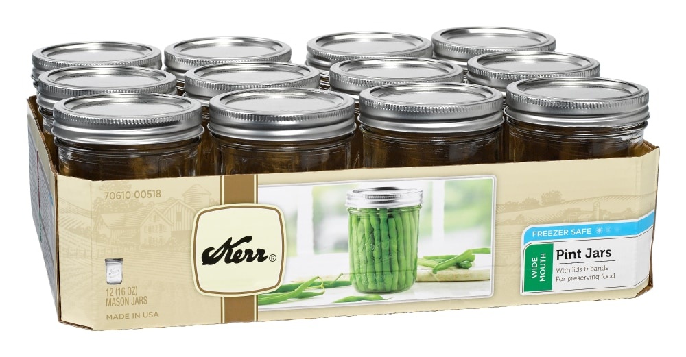 slide 1 of 1, Kerr W/m Pint Jar - EA, 12 ct