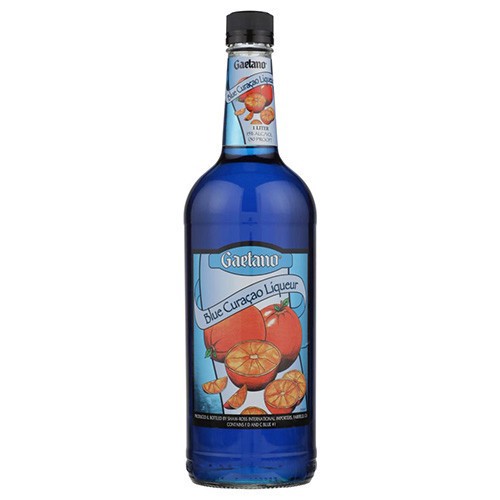 slide 1 of 1, Gaetano Blue Curacao Liqueur, 1 liter