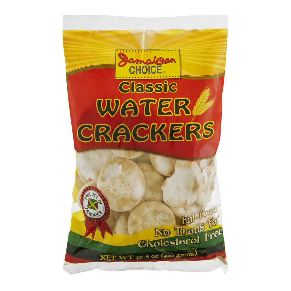 slide 1 of 1, Jamaican Choice Water Crackers, 10.6 oz