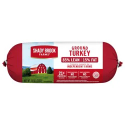 Shady Brook Farms 85% Lean / 15% Fat Ground Turkey Roll, Fresh, 1 lb.