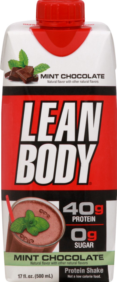 slide 2 of 13, Lean Body Protein Shake 17 oz, 17 oz